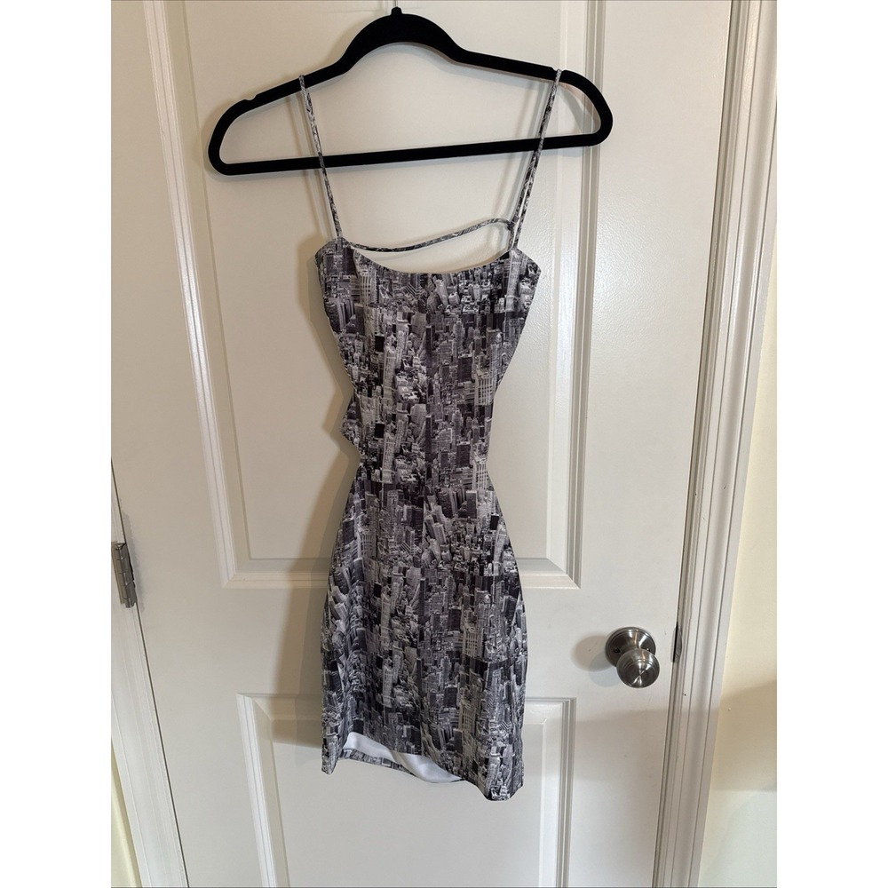 Tiger Mist Keelis Dress XS Body Con Strappy Open Sides XS